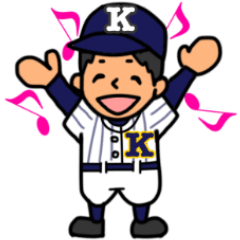 baseball Sticker -TEAM K- revised ver.