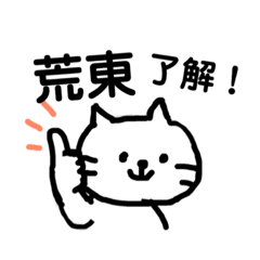 simple cat for arahigashi