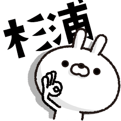 人参とうさぎ 杉浦 Line スタンプ Line Store