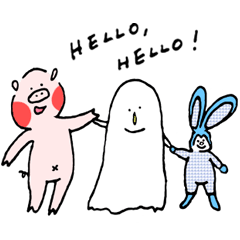 Loveable Piglet _ Friend in Ghost Month?
