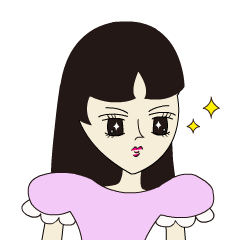 B class sensibility of the lovely girl