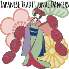 Japanese Traditional Dancers in English