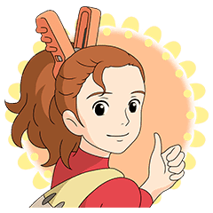 Arrietty Line Stickers Line Store