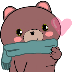 Brownies the happy bear