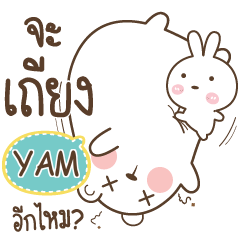 YAM Bear Love Little Rabbit e