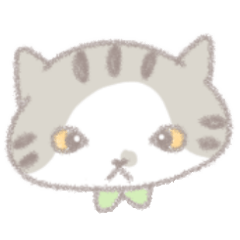 Silver striped cat Anibal