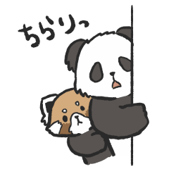 Let's panda Sticker(daily conversation)