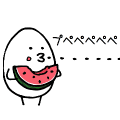 Boiled egg alien 3