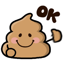 Poo sticker(animated)