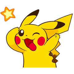 Pikachu S Lively Voiced Stickers Line Stickers Line Store