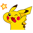 Stiker bersuara Pikachu yang heboh!