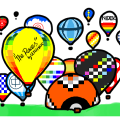 PUKAPUKA - balloon sticker