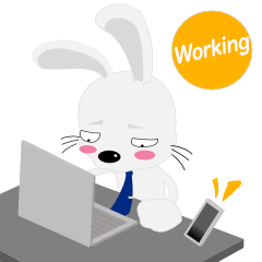 Working rabbit by English