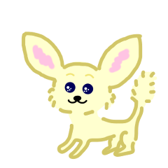 Scared Chihuahua Sticker