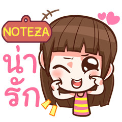 NOTEZA cute girl with big eye e