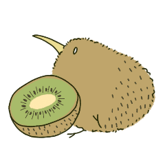 Kiwi and bird