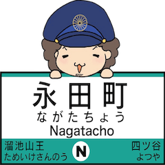Tokyo Namboku Line Station Name