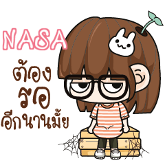 NASA Grumbling girl. e