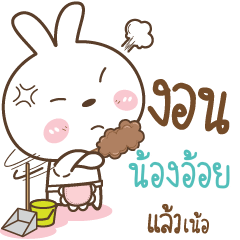 NONGAOI Little Rabbit Love Bear_N