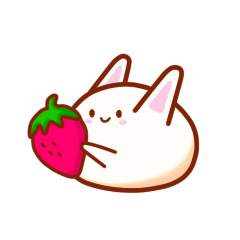 Strawberry Mochi Bunny