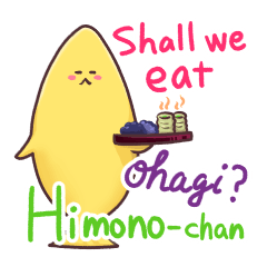 Let's take a break with Himono-chan