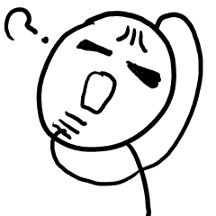 Black stick men – LINE stickers | LINE STORE