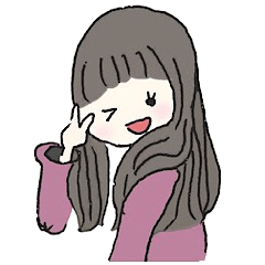 Lady's sticker* Daily Phrase ver.