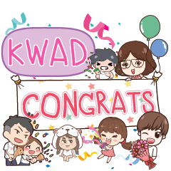 KWAD congrats e
