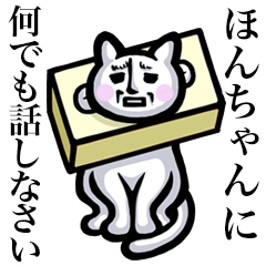 Stray cat!! Honchan