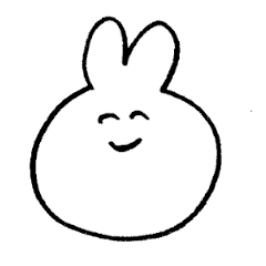 A rabbit talking Hasami dialect