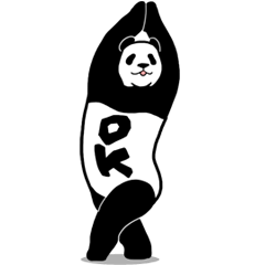 Panda with ridiculous movement