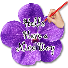 hand writing for Greeting