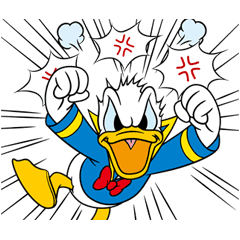 ドナルドダック オーバーアクション Line スタンプ Line Store ドナルドダック オーバーアクション Line スタンプ Line Store