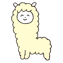 Various emotions of Alpaca