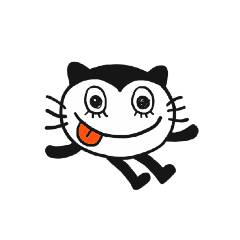 Monochrome cat(simple ver.)