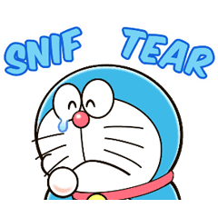 Doraemon Animated Onomatopoeia Line Stickers Line Store Doraemon Animated Onomatopoeia Line Stickers Line Store