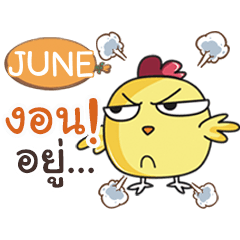 JUNE this chicken? e