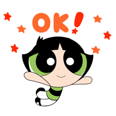 The Powerpuff Girls Speak Up! u2013 Sticker LINE LINE STORE