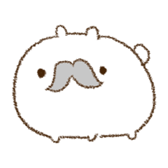 もちもちひげくま Line スタンプ Line Store