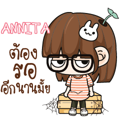 ANNITA Grumbling girl. e