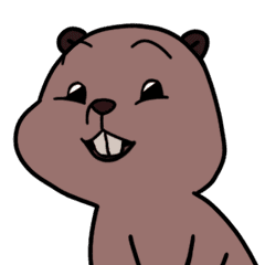 mischievous beaver, Justin | Yabe-LINE貼圖代購| 台灣No.1，最便宜高 