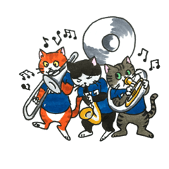 Kouzusima cats brass band
