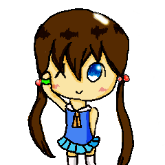 cute and mysterious girl