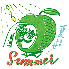 Hard Cidre Original Summer Stickers