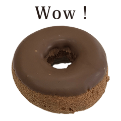 Donut chocolate 5 English