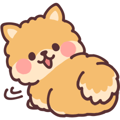 Fluffy Fat Pomeranian4 Line Stickers Line Store Fluffy Fat Pomeranian4 Line Stickers Line Store