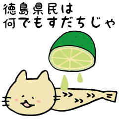 ししゃもねこ阿波弁 Line スタンプ Line Store