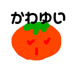 Children's drawing fruit stamp