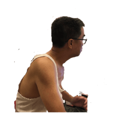 阿爸在這