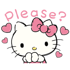 Hello Kitty S Daily Cuteness Line Stickers Line Store